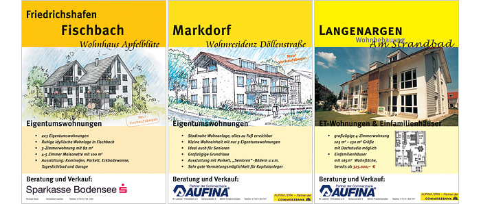 Plakate Immobilien